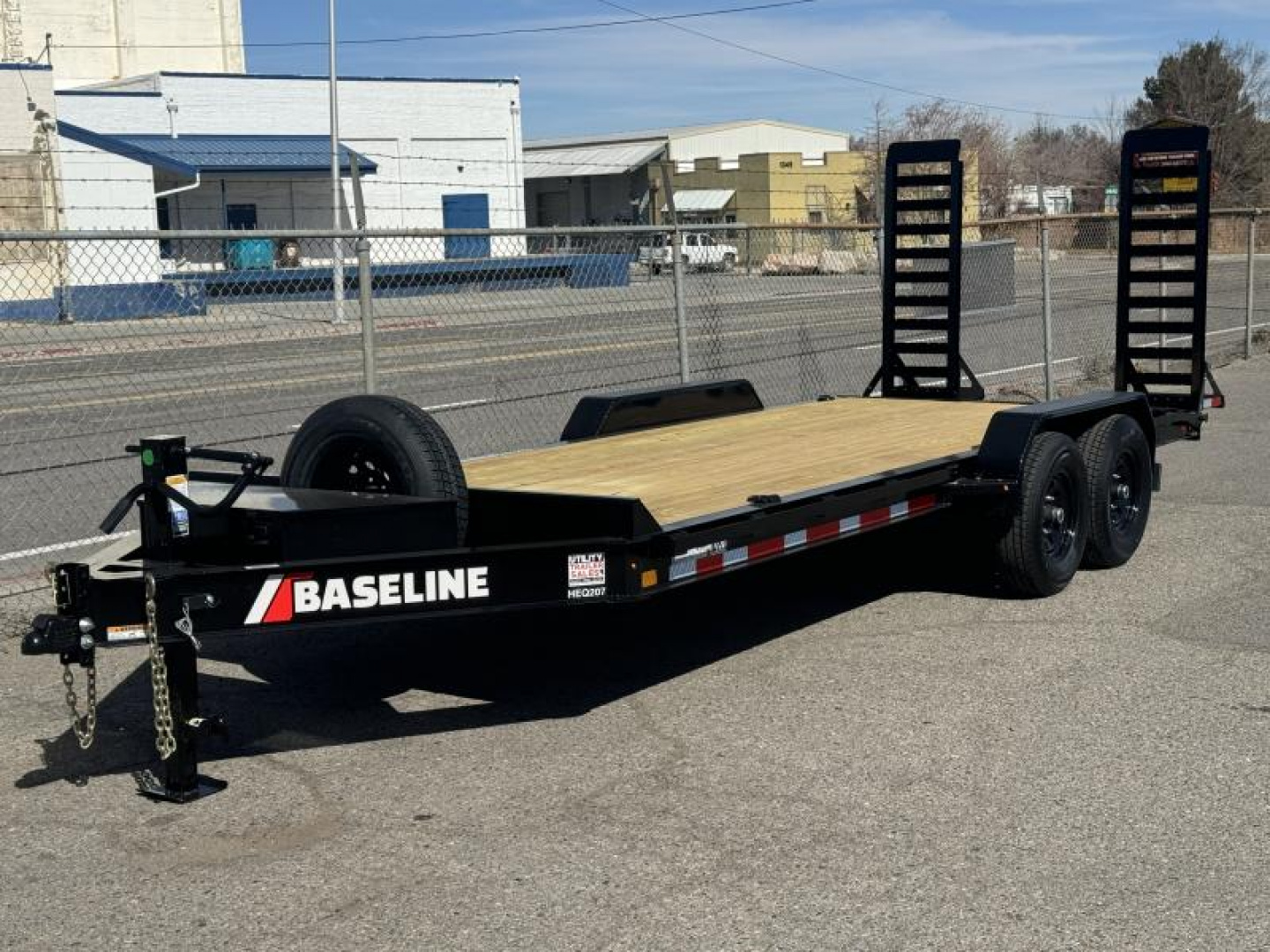 New 2025 Baseline HEQ 20' - 14K Equipment Trailer