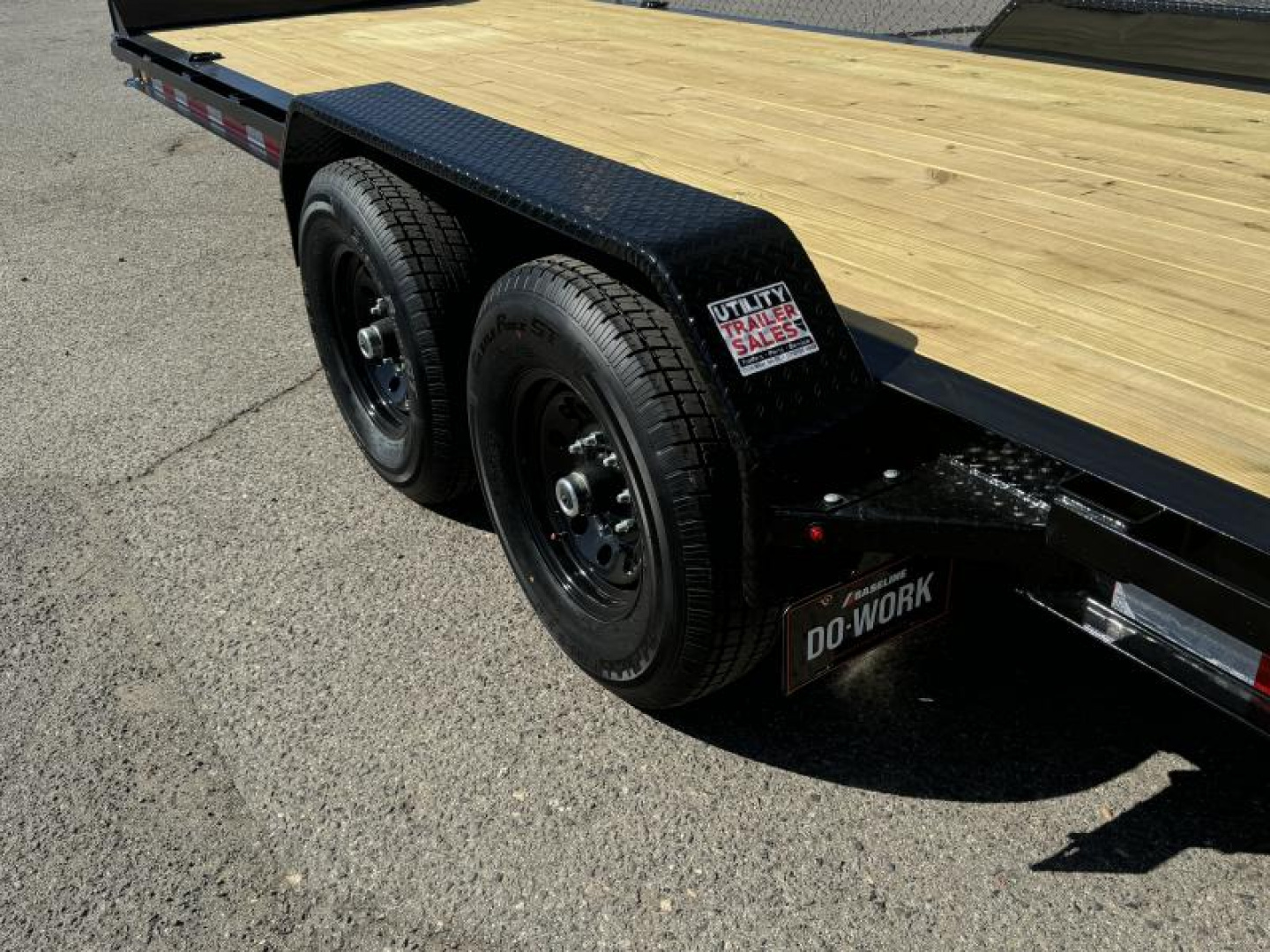 New 2025 Baseline HEQ 20' - 14K Equipment Trailer