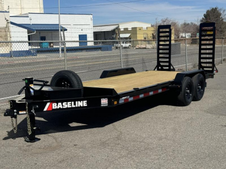 New 2025 Baseline HEQ 20' - 14K Equipment Trailer