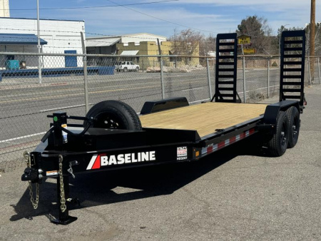New 2025 Baseline HEQ 20' - 14K Equipment Trailer