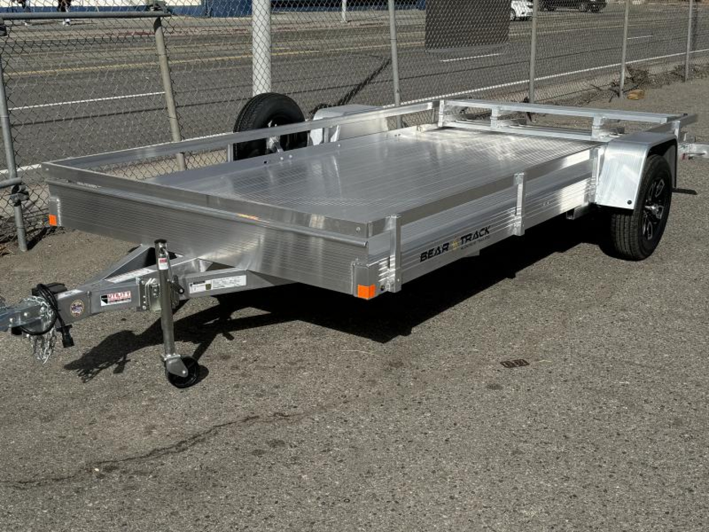 New 2025 Bear Track BTU80180F 80"x15' - 4.4K Utility Trailer