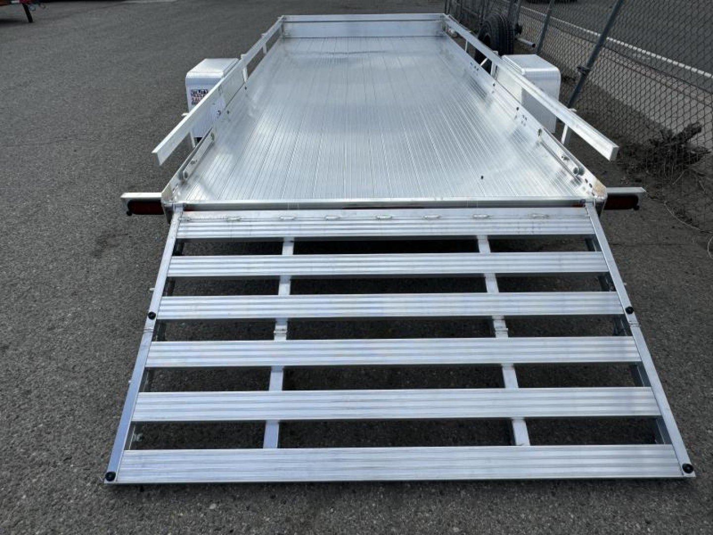 New 2025 Bear Track BTU80180F 80"x15' - 4.4K Utility Trailer