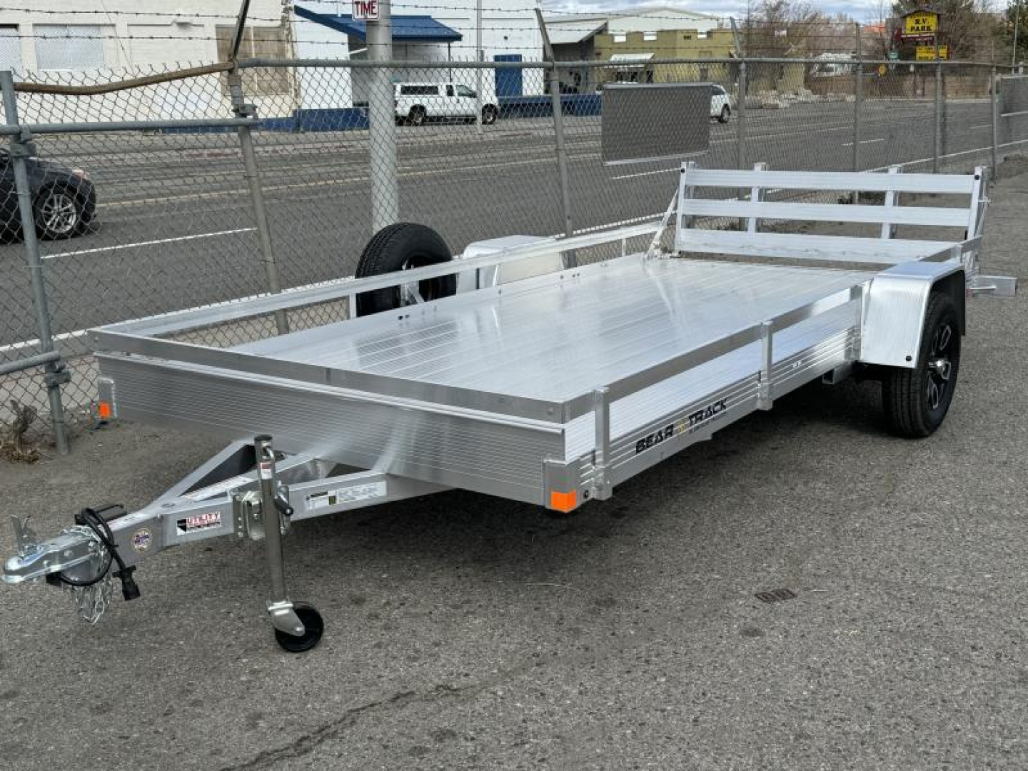 New 2025 Bear Track BTU80180F 80"x15' - 4.4K Utility Trailer