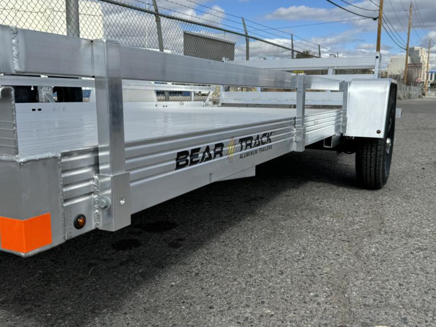 New 2025 Bear Track BTU80180F 80"x15' - 4.4K Utility Trailer
