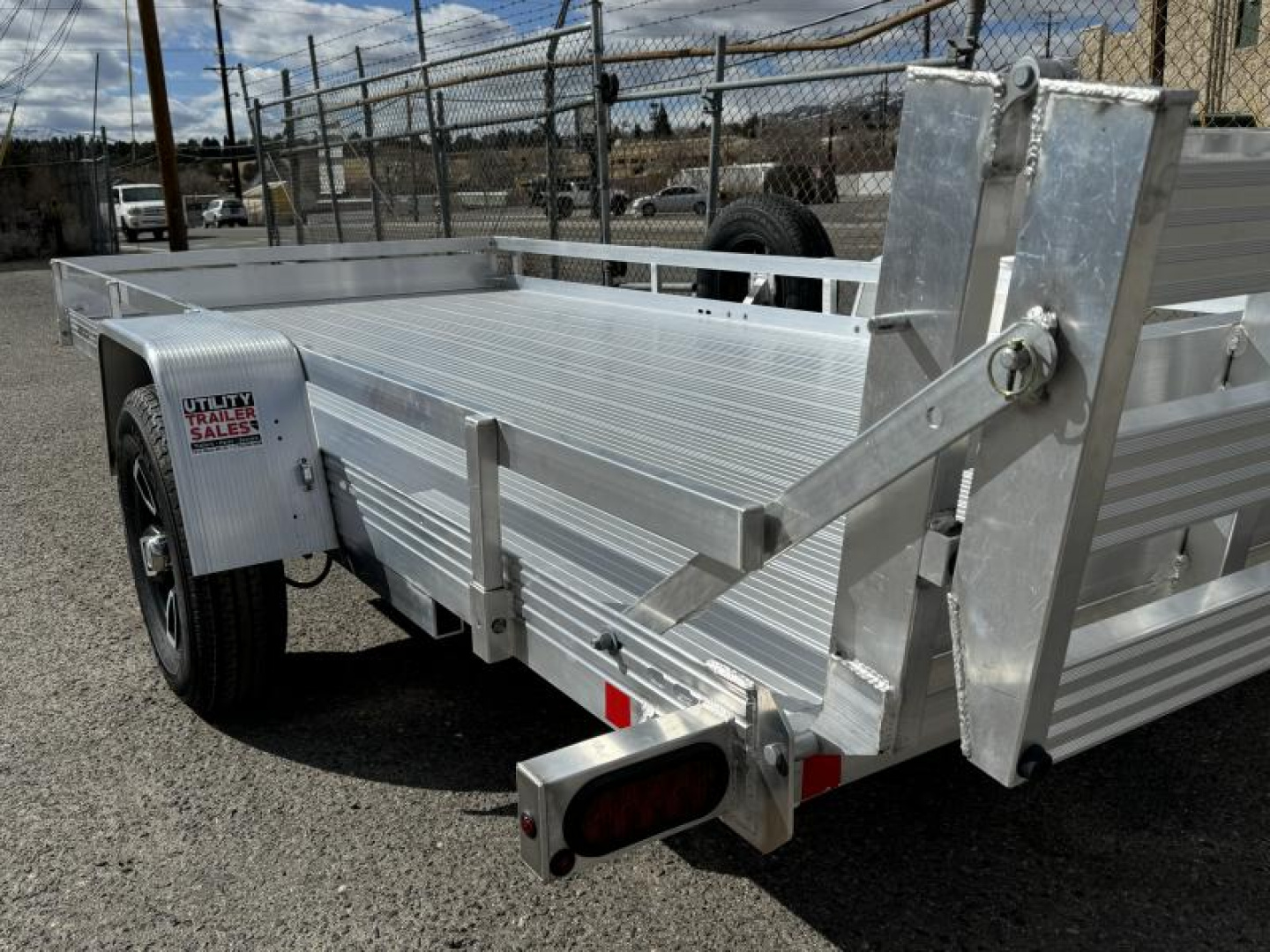 New 2025 Bear Track BTU80180F 80"x15' - 4.4K Utility Trailer