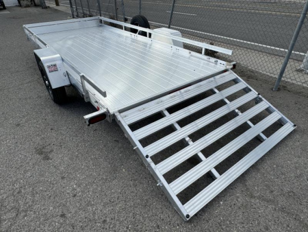 New 2025 Bear Track BTU80180F 80"x15' - 4.4K Utility Trailer