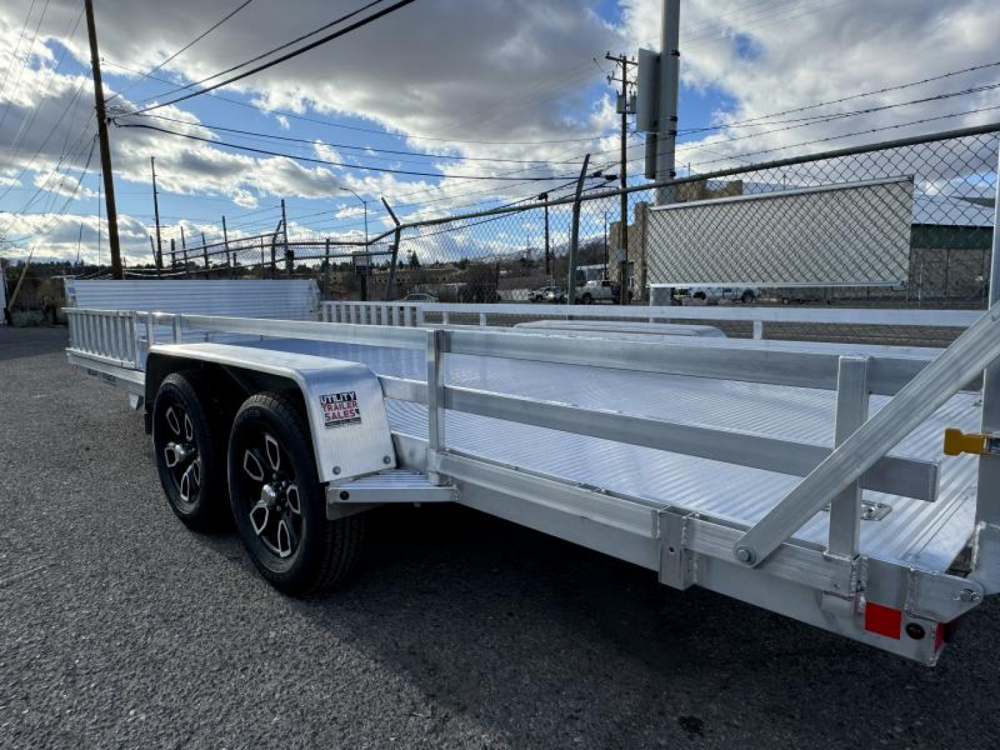 New 2025 Bear Track BTT81216SL 81"x18' - 7K Utility Trailer