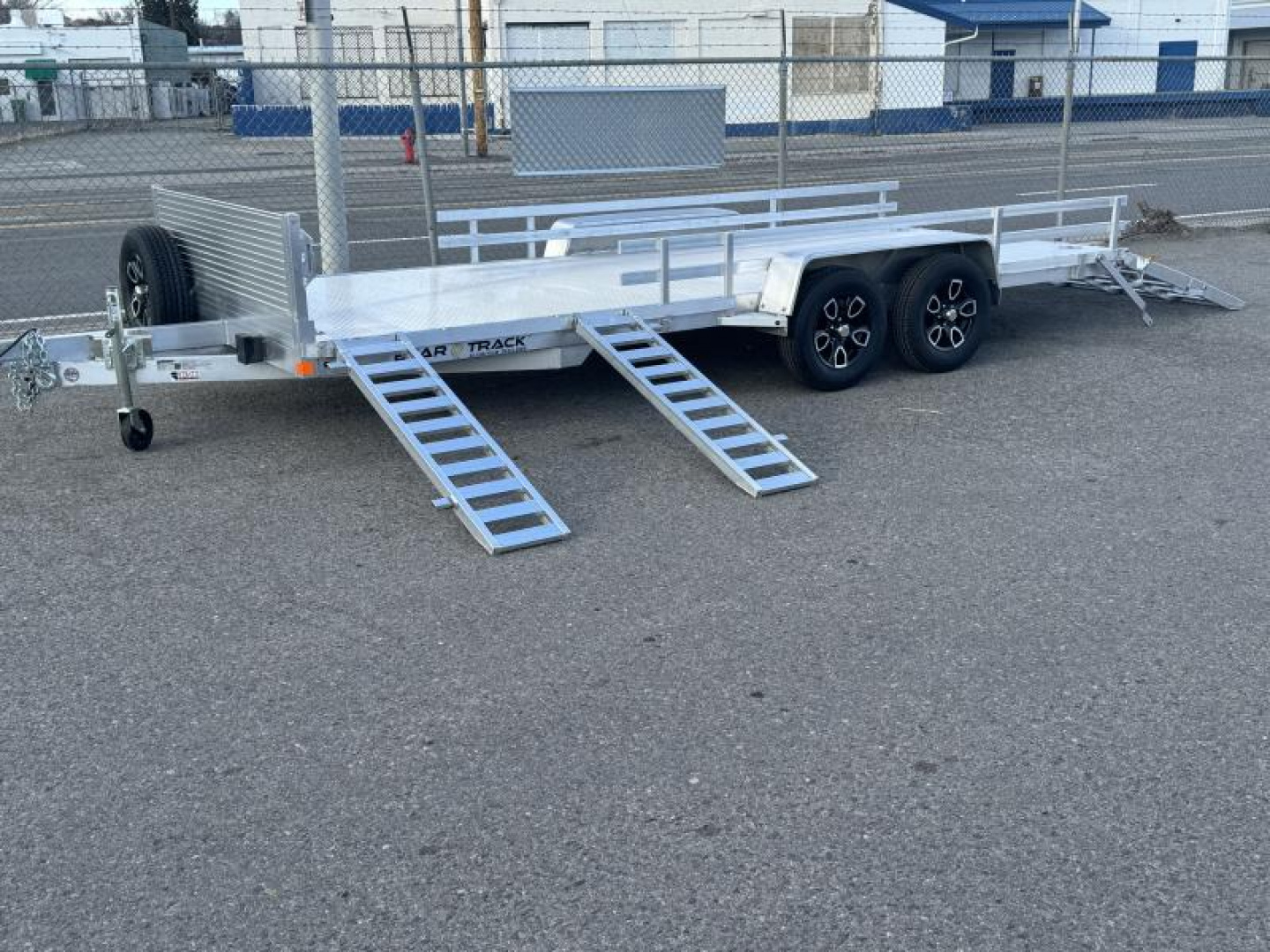 New 2025 Bear Track BTT81216SL 81"x18' - 7K Utility Trailer