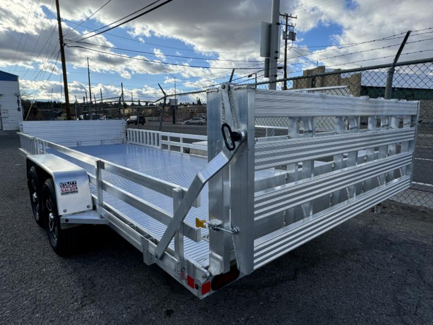 New 2025 Bear Track BTT81216SL 81"x18' - 7K Utility Trailer