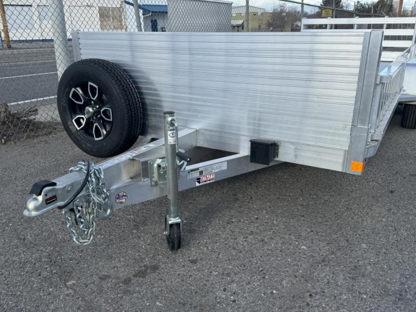 New 2025 Bear Track BTT81216SL 81"x18' - 7K Utility Trailer