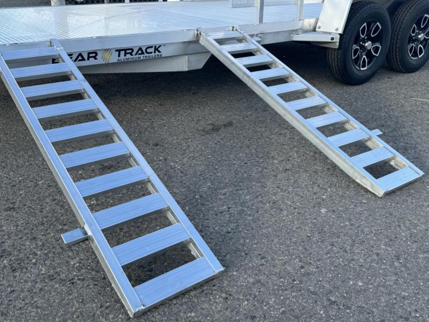 New 2025 Bear Track BTT81216SL 81"x18' - 7K Utility Trailer