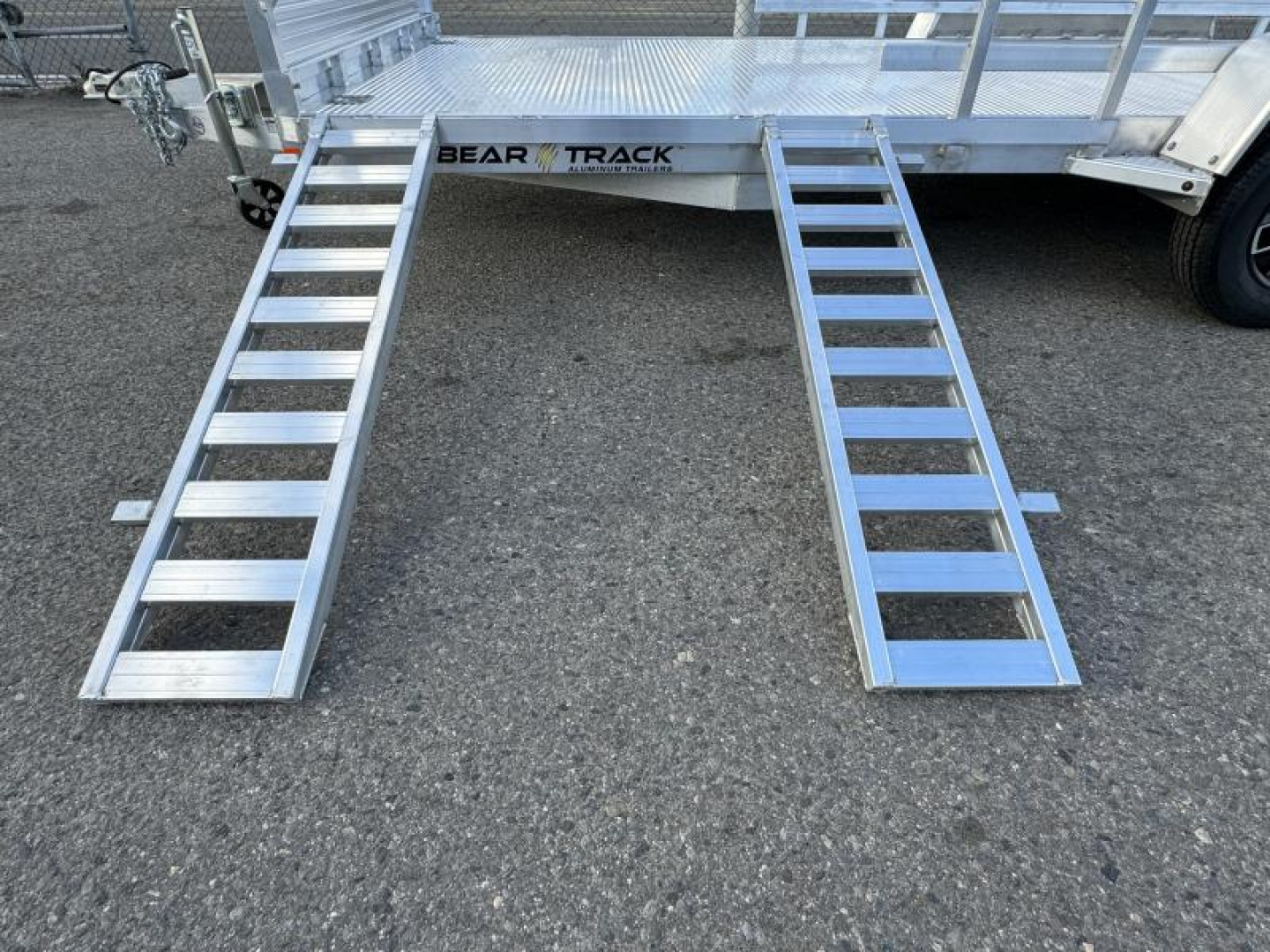 New 2025 Bear Track BTT81216SL 81"x18' - 7K Utility Trailer