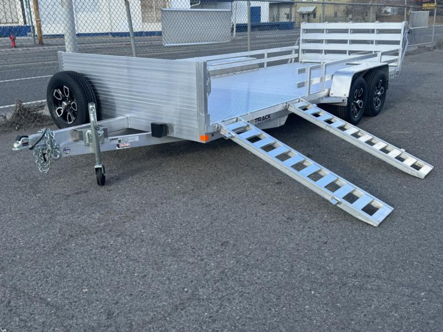 New 2025 Bear Track BTT81216SL 81"x18' - 7K Utility Trailer