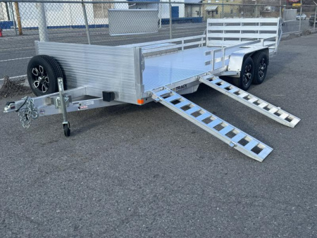 New 2025 Bear Track BTT81216SL 81 x18' - 7K Utility Trailer