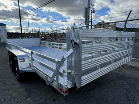 New 2025 Bear Track BTT81216SL 81"x18' - 7K Utility Trailer