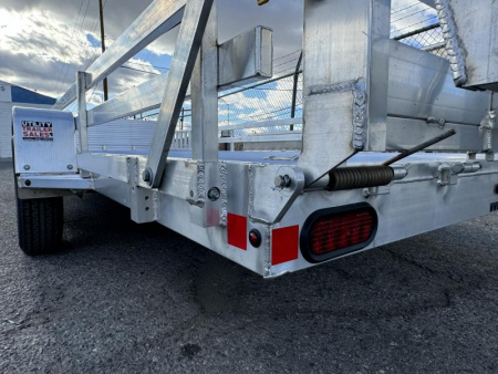 New 2025 Bear Track BTT81216SL 81"x18' - 7K Utility Trailer