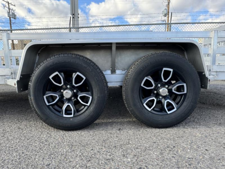 New 2025 Bear Track BTT81216SL 81"x18' - 7K Utility Trailer