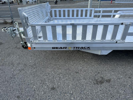New 2025 Bear Track BTT81216SL 81"x18' - 7K Utility Trailer