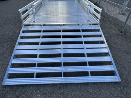 New 2025 Bear Track BTT81216SL 81"x18' - 7K Utility Trailer