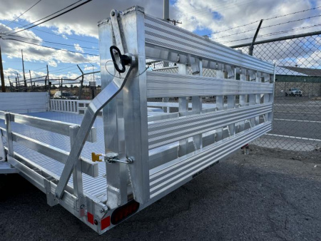 New 2025 Bear Track BTT81216SL 81"x18' - 7K Utility Trailer
