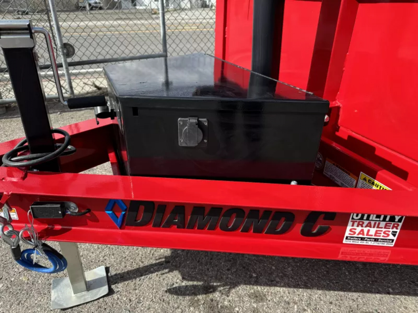 New 2025 Diamond C MDT 77"x12' - 10K Telescopic Dump Trailer