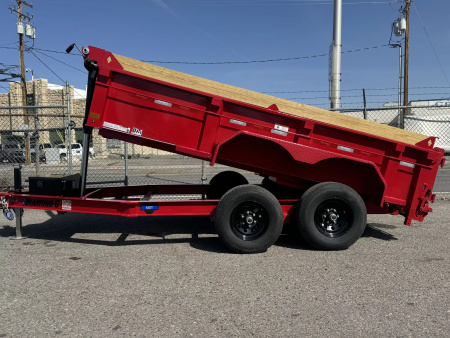 New 2025 Diamond C MDT 77"x12' - 10K Telescopic Dump Trailer