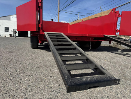 New 2025 Diamond C MDT 77"x12' - 10K Telescopic Dump Trailer