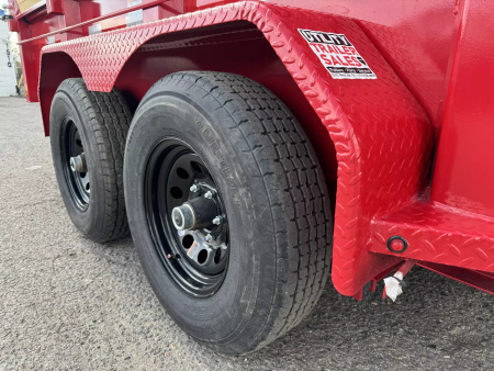 New 2025 Diamond C MDT 77"x12' - 10K Telescopic Dump Trailer