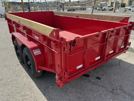 New 2025 Diamond C MDT 77"x12' - 10K Telescopic Dump Trailer