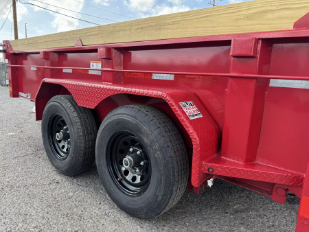 New 2025 Diamond C MDT 77"x12' - 10K Telescopic Dump Trailer