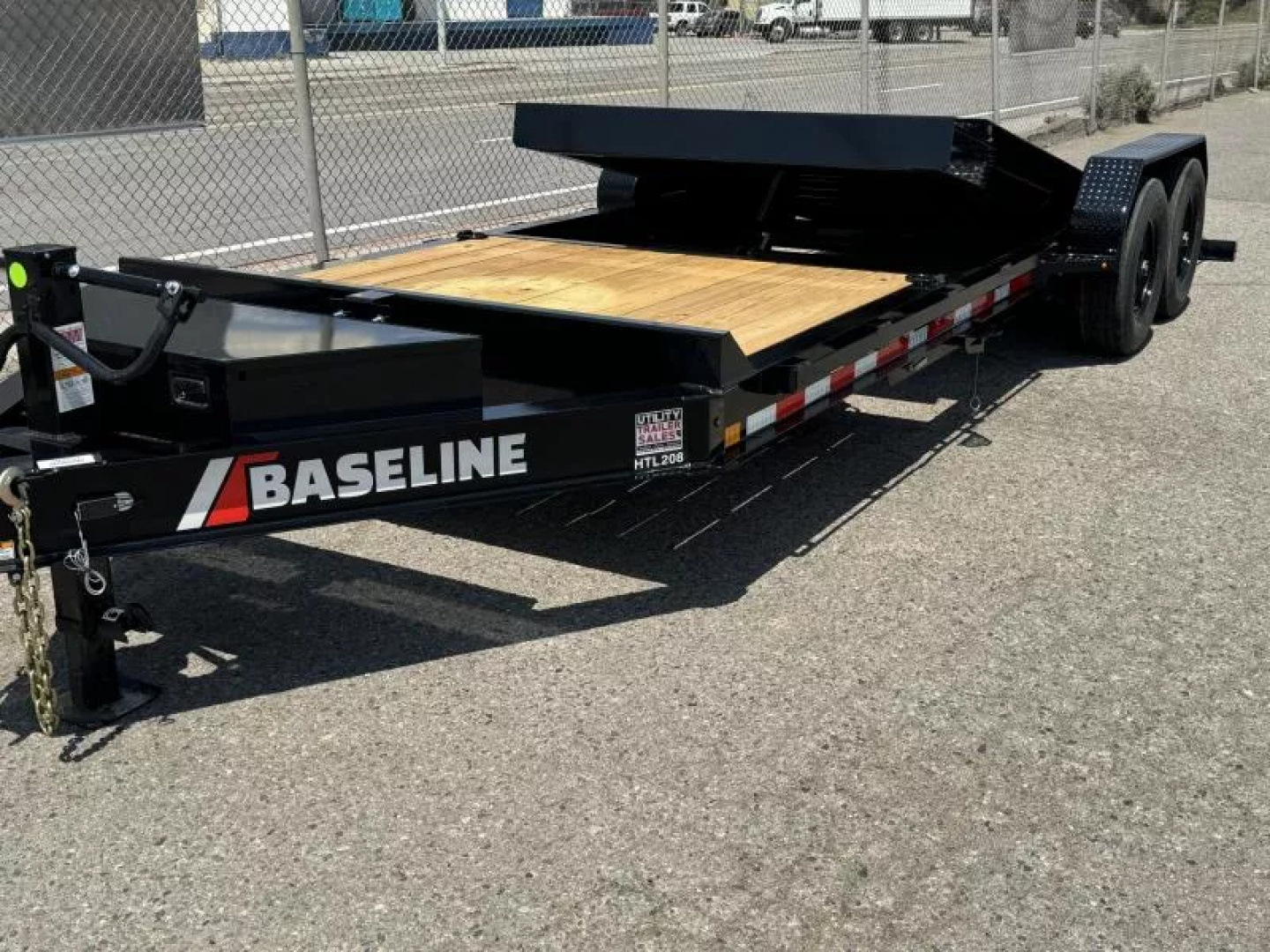 New 2026 Baseline HTL 22' - 16K Equipment Tilt Trailer