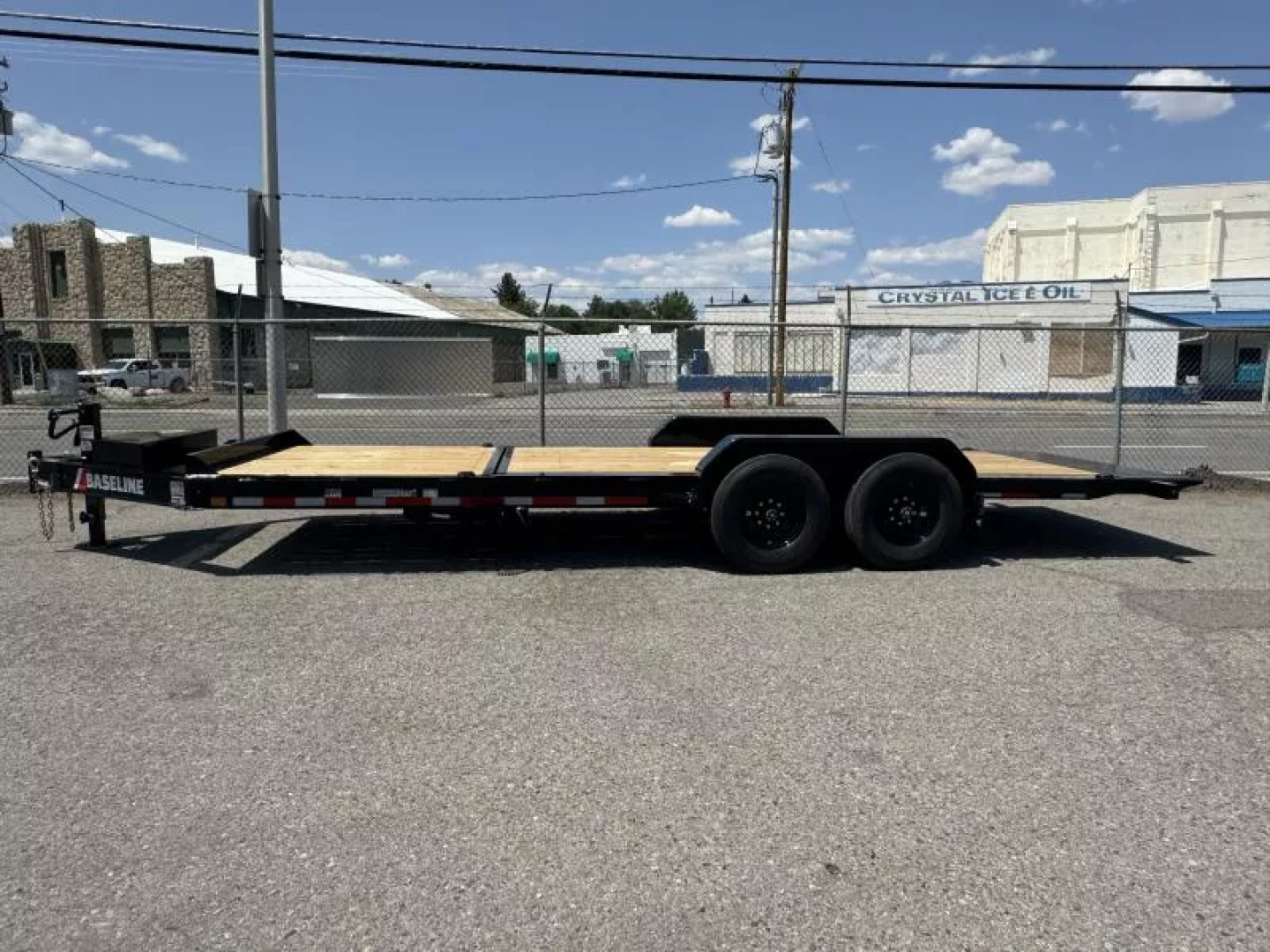 New 2026 Baseline HTL 22' - 16K Equipment Tilt Trailer