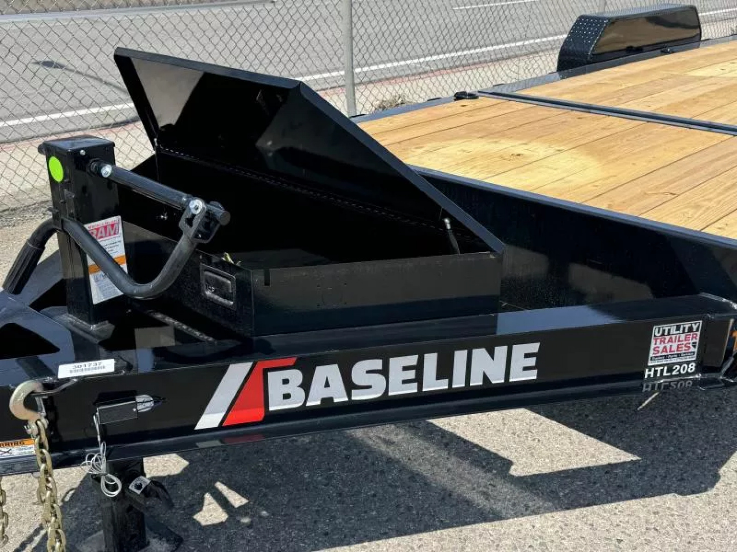 New 2026 Baseline HTL 22' - 16K Equipment Tilt Trailer
