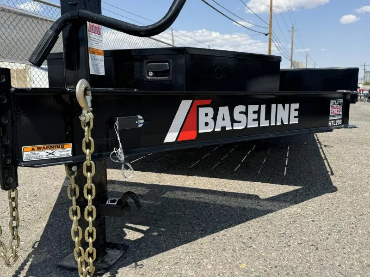 New 2026 Baseline HTL 22' - 16K Equipment Tilt Trailer