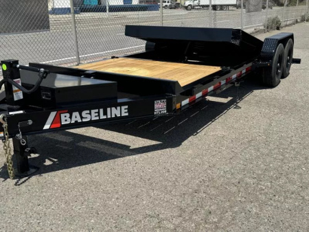 New 2026 Baseline HTL 22' - 16K Equipment Tilt Trailer