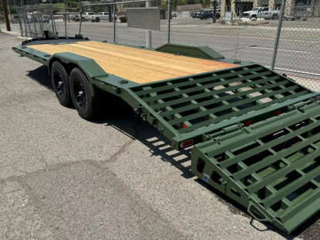New 2025 Diamond C LPX 22' X-Ramp - 14.9K Equipment Trailer