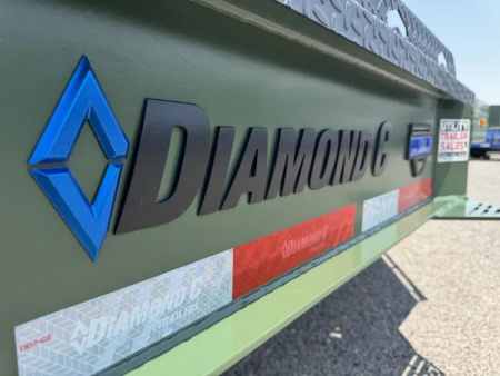 New 2025 Diamond C LPX 22' X-Ramp - 14.9K Equipment Trailer