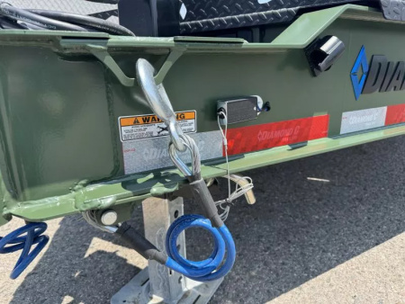 New 2025 Diamond C LPX 22' X-Ramp - 14.9K Equipment Trailer