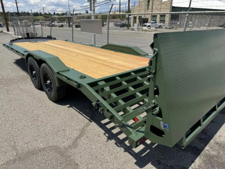 New 2025 Diamond C LPX 22' X-Ramp - 14.9K Equipment Trailer