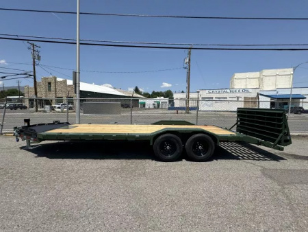 New 2025 Diamond C LPX 22' X-Ramp - 14.9K Equipment Trailer