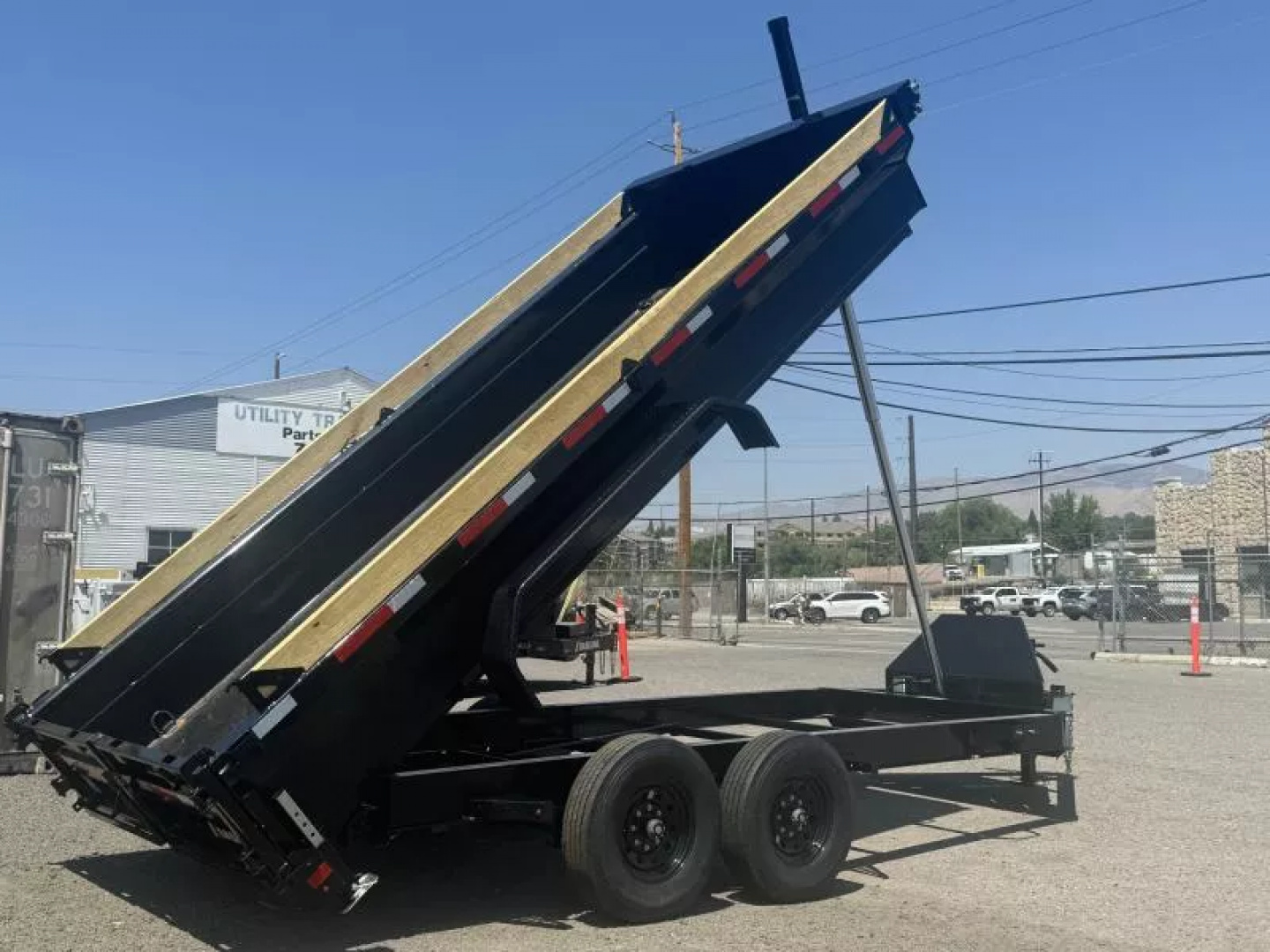 New 2025 Baseline HDU 16' - 16K Telescopic Dump Trailer