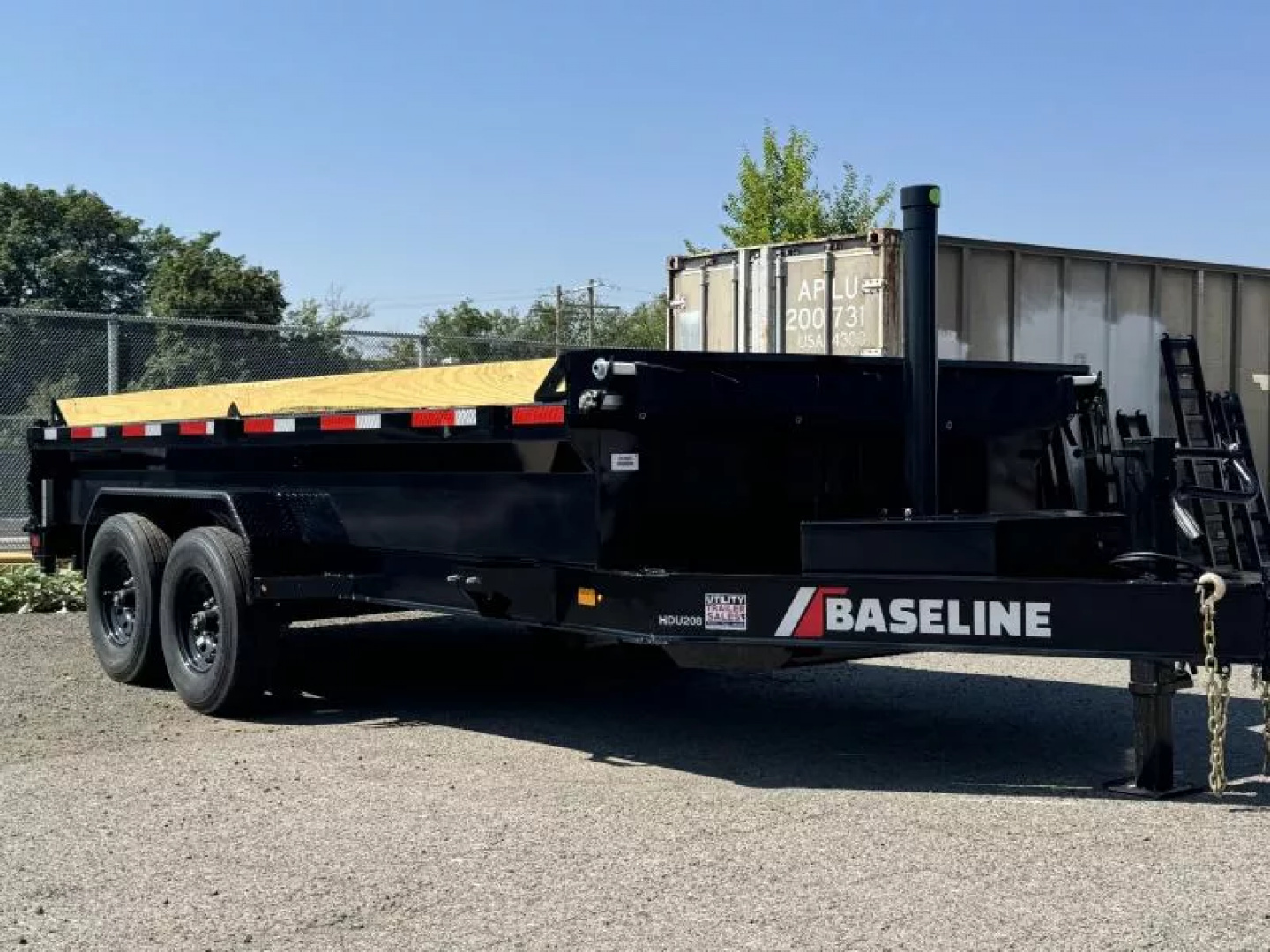 New 2025 Baseline HDU 16' - 16K Telescopic Dump Trailer