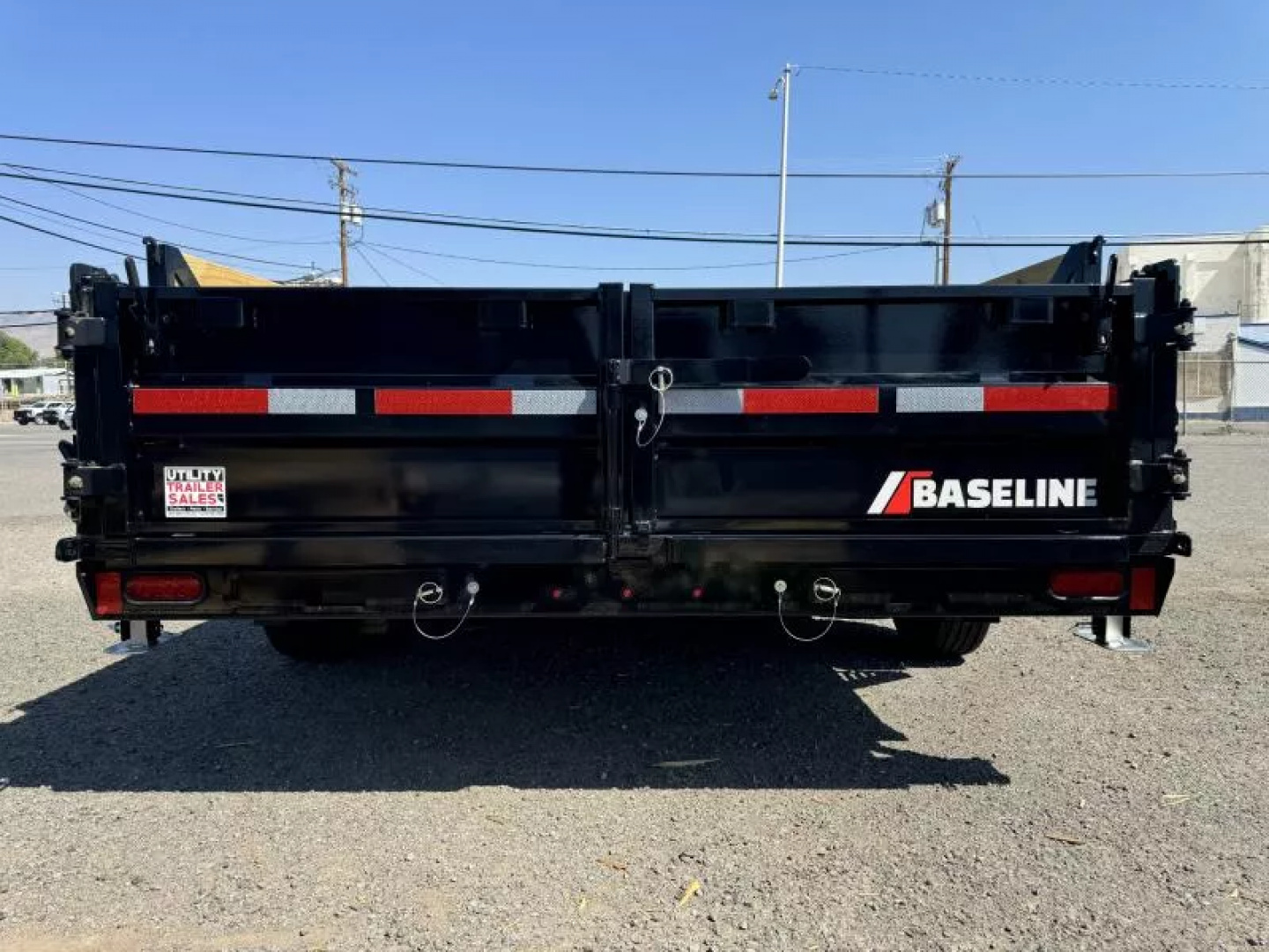 New 2025 Baseline HDU 16' - 16K Telescopic Dump Trailer