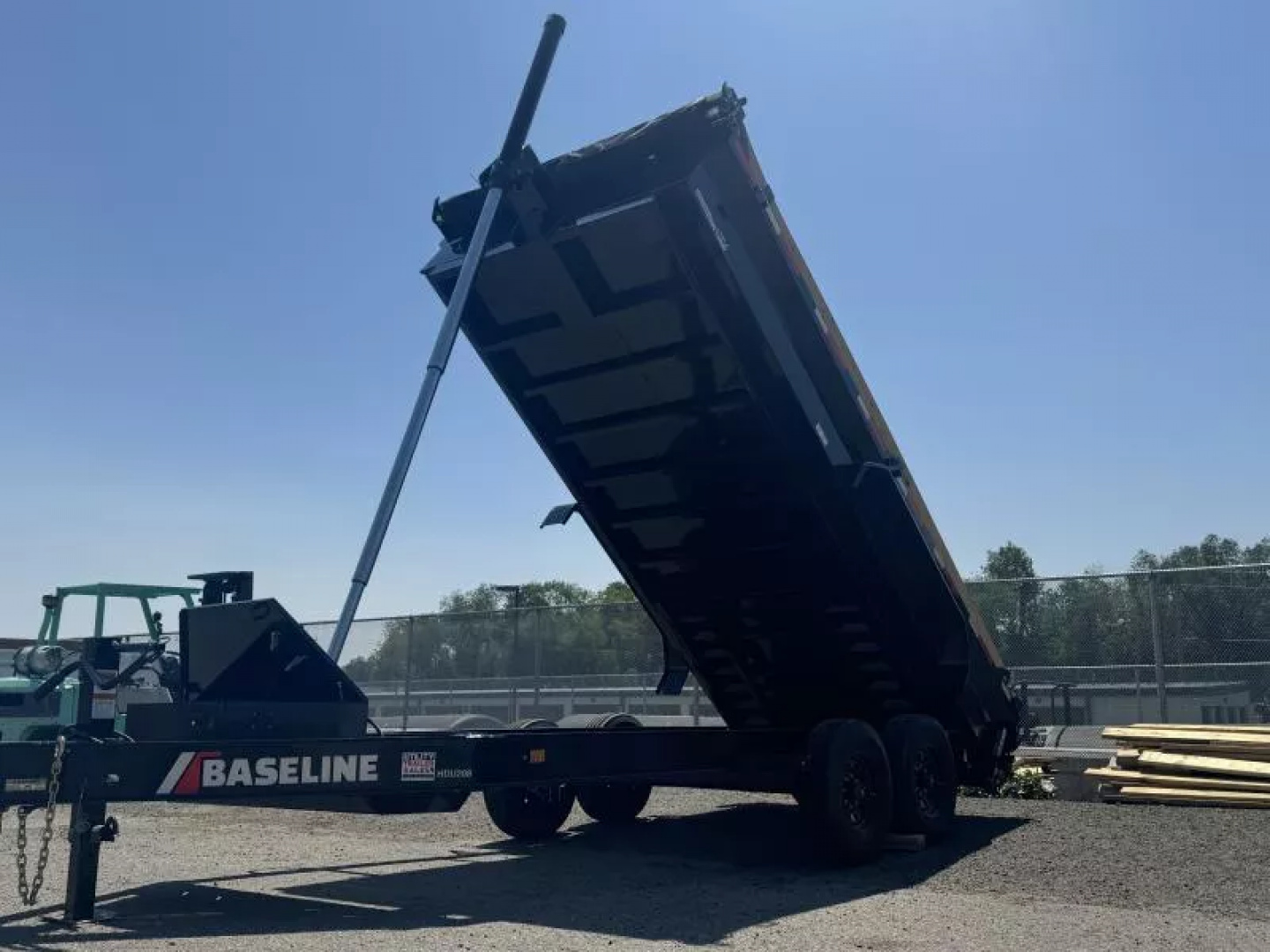 New 2025 Baseline HDU 16' - 16K Telescopic Dump Trailer