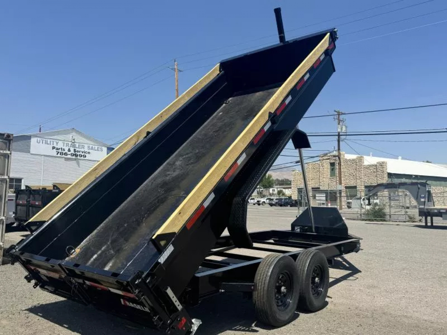 New 2025 Baseline HDU 16' - 16K Telescopic Dump Trailer