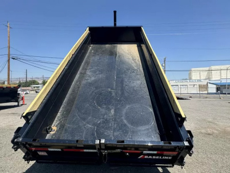 New 2025 Baseline HDU 16' - 16K Telescopic Dump Trailer