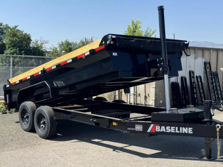 New 2025 Baseline HDU 16' - 16K Telescopic Dump Trailer