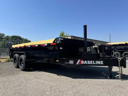 New 2025 Baseline HDU 16' - 16K Telescopic Dump Trailer