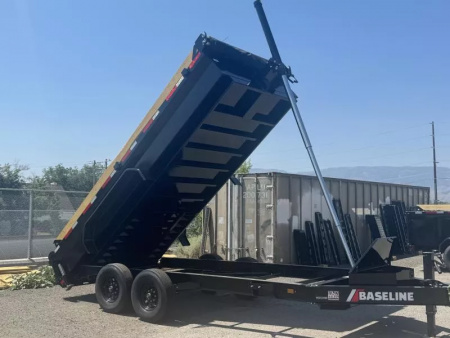 New 2025 Baseline HDU 16' - 16K Telescopic Dump Trailer