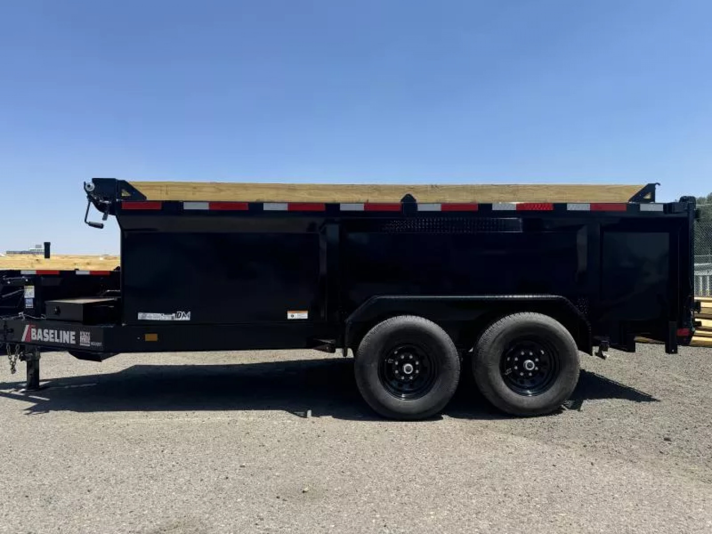 New 2026 Baseline HDU 14' 36" Sides - 14K Telescopic Dump Trailer